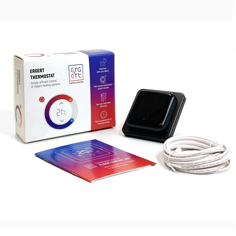 ТЕРМОРЕГУЛЯТОР ЭЛЕКТРОННЫЙ ERGERT® FLOOR CONTROL 360 черный